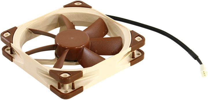 

Вентилятор Noctua NF-S12A ULN (120x120x25mm, 6.7-8.6dB, 600-800rpm, 3-pin), NF-S12A ULN