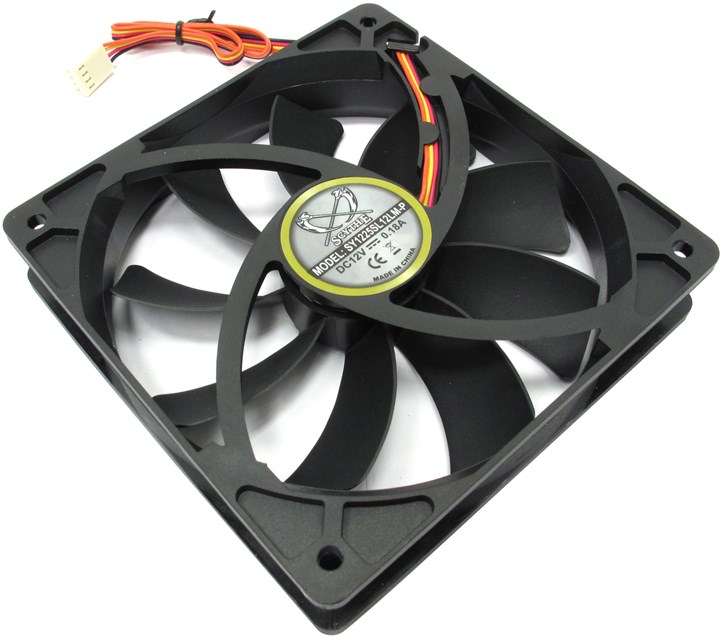 

Вентилятор Scythe Slip Stream 120 PWM SY1225SL12LM-P (120mm, 3pin-4pin), SY1225SL12LM-P
