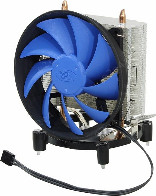 Кулер для процессора DeepCool GAMMAXX 200T, 120 мм, 1600rpm, 100 Вт