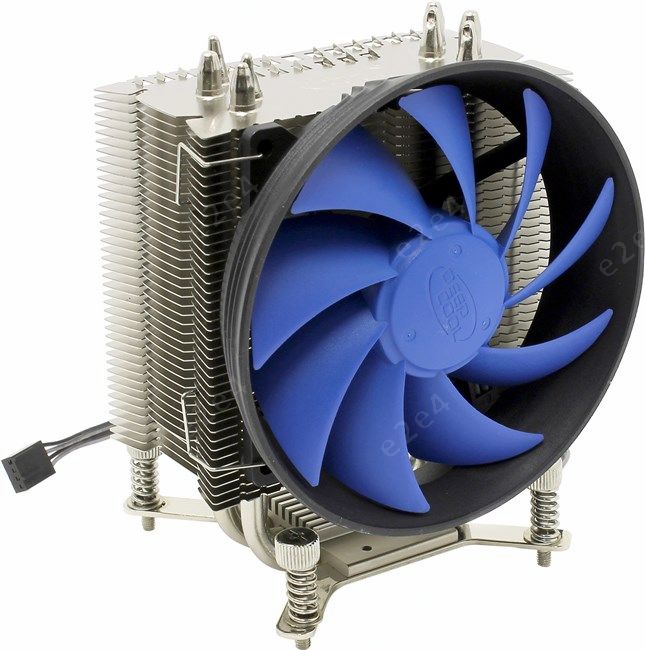 

Кулер для процессора DeepCool GAMMAXX S40 для Socket 775/115x/1200/1356/1366/2011/2011-3/AM2/AM2+/AM3/AM3+/FM1/AM4/FM2/FM2+, 120мм, 1600rpm, 26.1 дБ, 125W, 4-pin PWM, Al+Cu, GAMMAXX S40