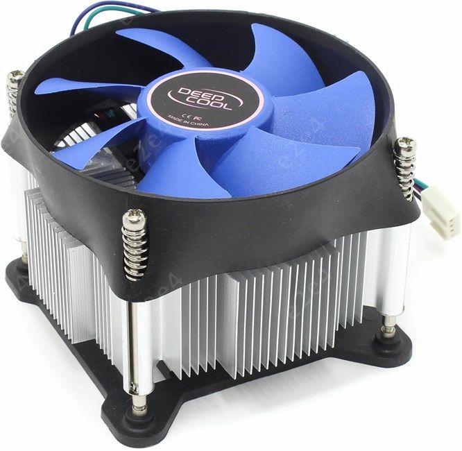 

Кулер для процессора DeepCool THETA 31 PWM для Socket/115x/1200, 100 мм, 2400rpm, 32.5 дБА, 95 Вт, 4-pin PWM, Al+Cu (DP-ICAS-T31P), THETA 31 PWM