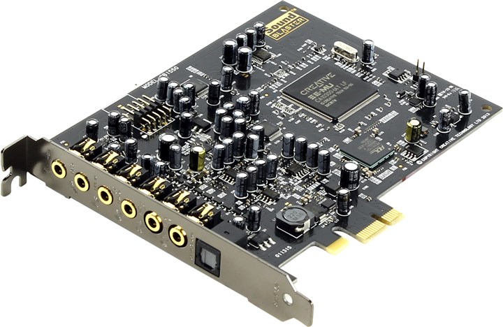Звуковая карта Creative Sound Blaster Audigy Rx 70SB155000001 7.1, PCI-E, Retail - фото 1