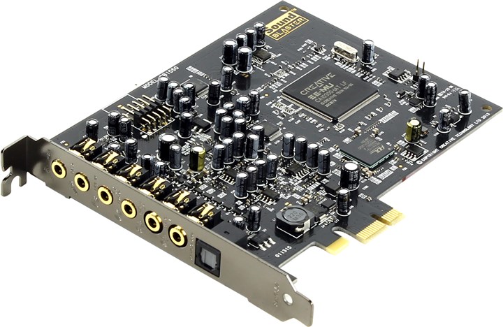Звуковая карта внутренняя 7.1 Creative Audigy Rx PCI-E