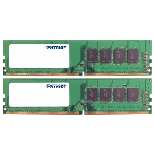 

Комплект памяти DDR4 DIMM 8Gb (2x4Gb), 2400MHz, CL16, 1.2 В, Patriot Memory, Signature (PSD48G2400K), PSD48G2400K