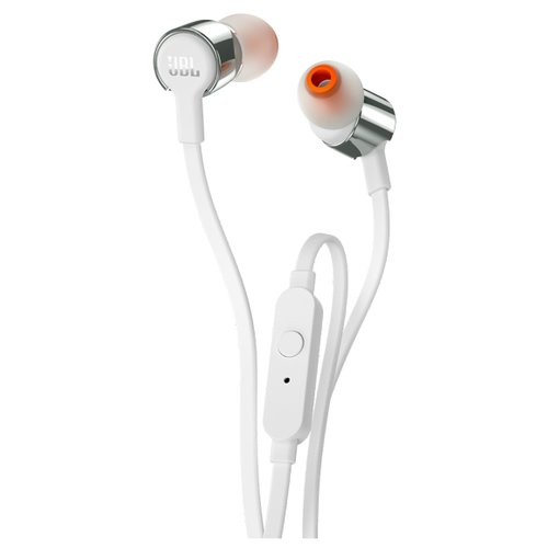 

Проводная гарнитура JBL T210, mini jack 3.5 mm, розовое золото/белый, T210
