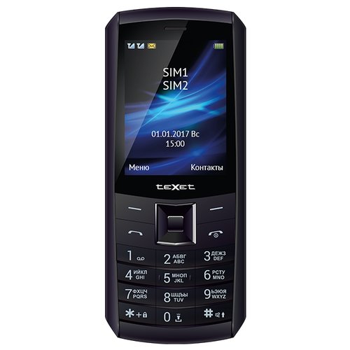 

Мобильный телефон teXet TM-D328 , черный, D328