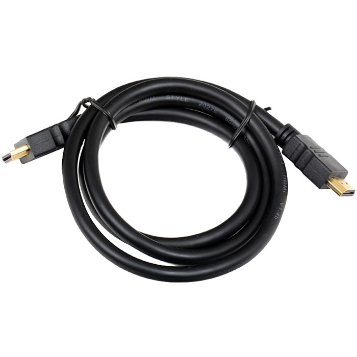 Кабель HDMI-HDMI v1.4 NoName, 3m, черный - фото 1