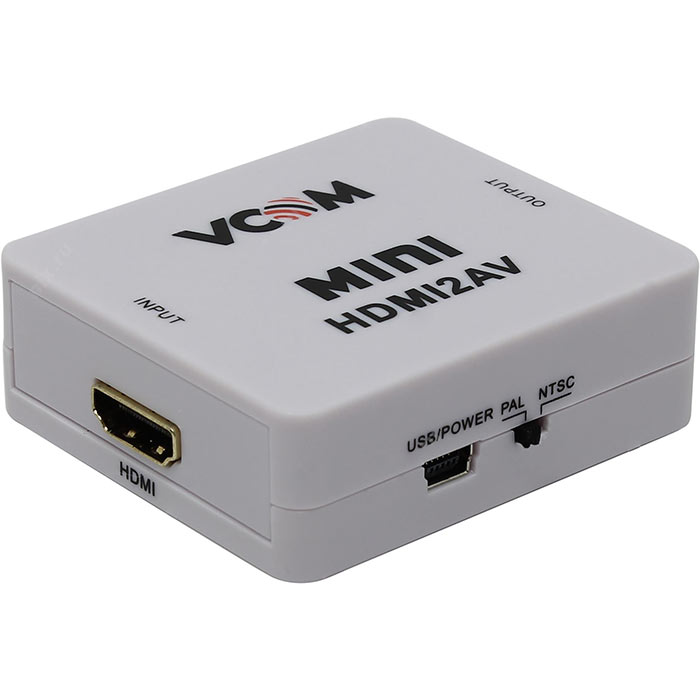 Конвертер HDMI(19F)-3xRCA(F) VCOM, (DD494)