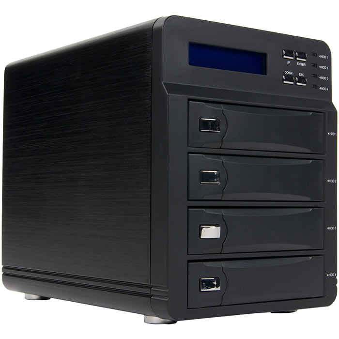 

Внешний бокс AgeStar 4x 3.5" USB 3.0, черный (3C4B3A), 3C4B3A