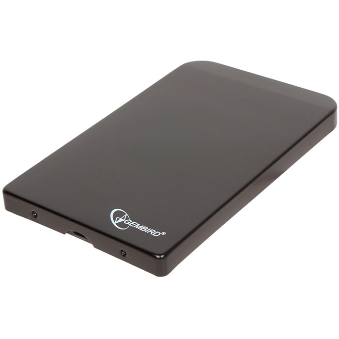 Внешний бокс Gembird EE2-U2S-41, 1x2.5", черный