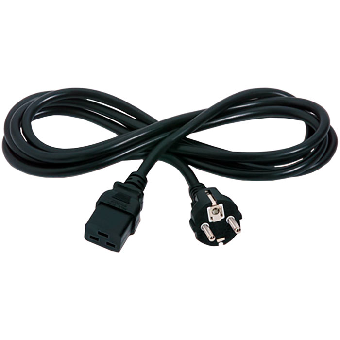 Кабель питания APC IEC-320-C19-Schuko (Euro)(M), 2.5 м