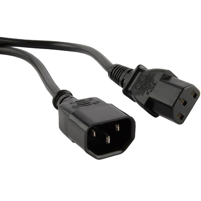 

Кабель питания C13-C14, 10А, 5 м, черный, Hyperline (PWC-IEC13-IEC14-5.0-BK)