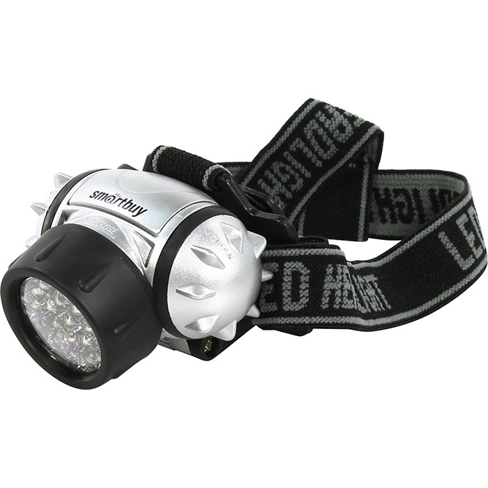 

Фонарь Smartbuy Yukon 21LED светодиодный налобный, черный (SBF-HL006-K), Серый, Yukon