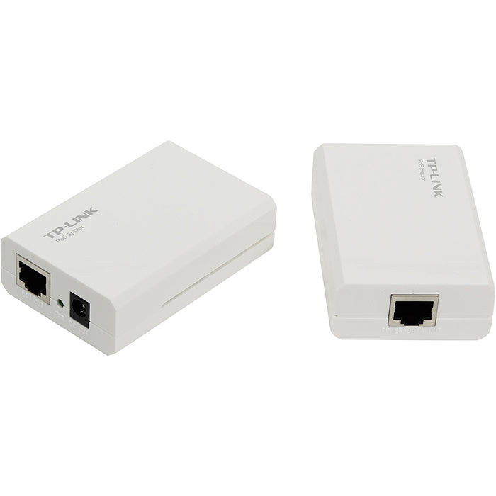 

PoE-Комплект TP-LINK TL-PoE200 инжектор+сплиттер, до 100m, Белый, TL-PoE200