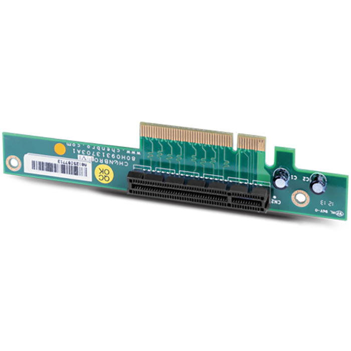 Адаптер райзер (RiserCard) Chenbro 1-slot, PCI-Ex8, 1U для RM13604/RM14500/RM14300 (80H09313703A1)