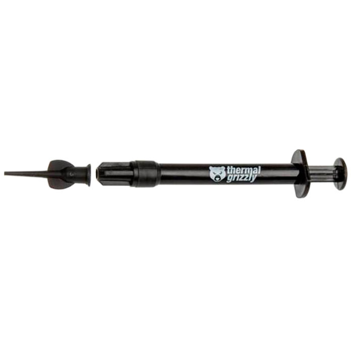 

Жидкий металл THERMAL GRIZZLY Conductonaut, 73 Вт/м·К, шприц, 5 г, черный (TG-C-005-R-RU), Conductonaut