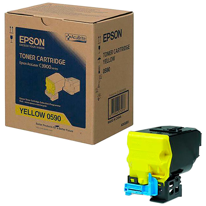 

Картридж лазерный Epson C13S050590/C13S050590, желтый, 6000 страниц, оригинальный для Epson, C13S050590