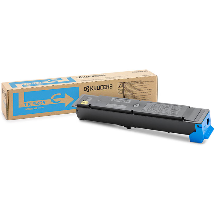 

Картридж лазерный Kyocera TK-5205C/1T02R5CNL0, голубой, 12000 страниц, оригинальный для Kyocera TASKalfa 356ci, TK-5205C
