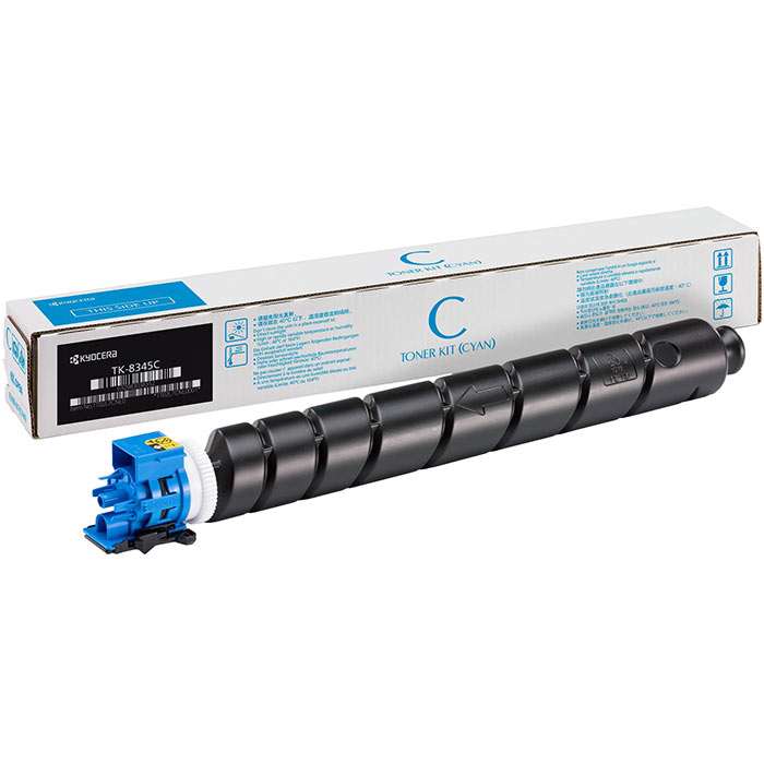 

Картридж лазерный Kyocera TK-8345C/1T02L7CNL0, голубой, 12000 страниц, оригинальный для Kyocera TASKalfa 2552ci, TK-8345C