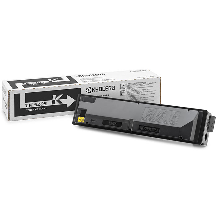Картридж лазерный Kyocera TK-5205K/1T02R50NL0, черный, 18000 страниц, оригинальный, для Kyocera TASKalfa 356ci - фото 1
