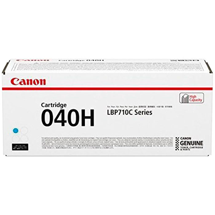 

Картридж лазерный Canon 040HC/0459C001, голубой, 10000 страниц, оригинальный для Canon LBP710Cx/712Cx, 040HC