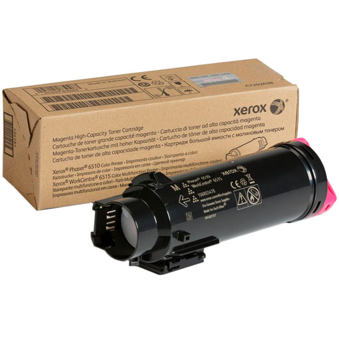 

Картридж лазерный Xerox 106R03694, пурпурный, 4300 страниц, оригинальный для Xerox Phaser 6510, 106R03694