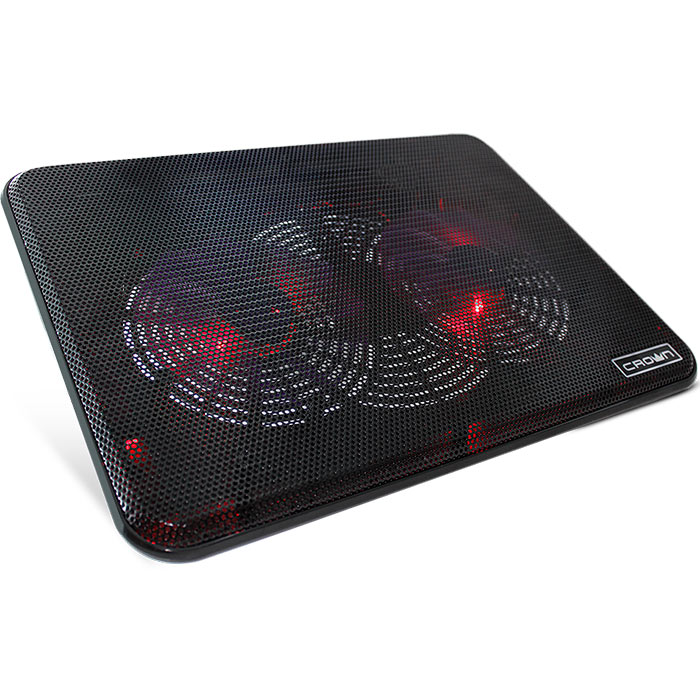 

Охлаждающая подставка для ноутбука 17" CROWN CMLC-202T, вентилятор: 140, 1xUSB, пластик, металл, CMLC-202T