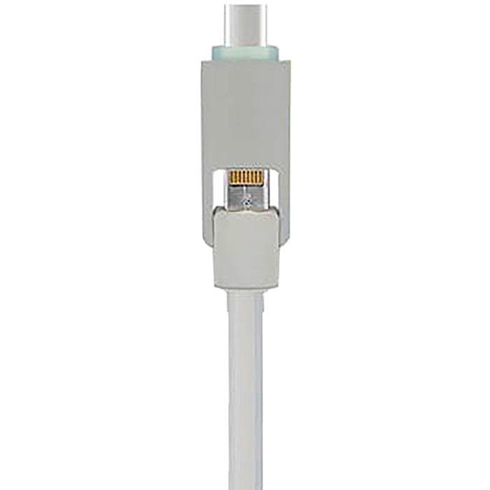 Кабель USB 2.0(A)-Lightning, ACD, 1м, серый (ACD-U914-CMA)