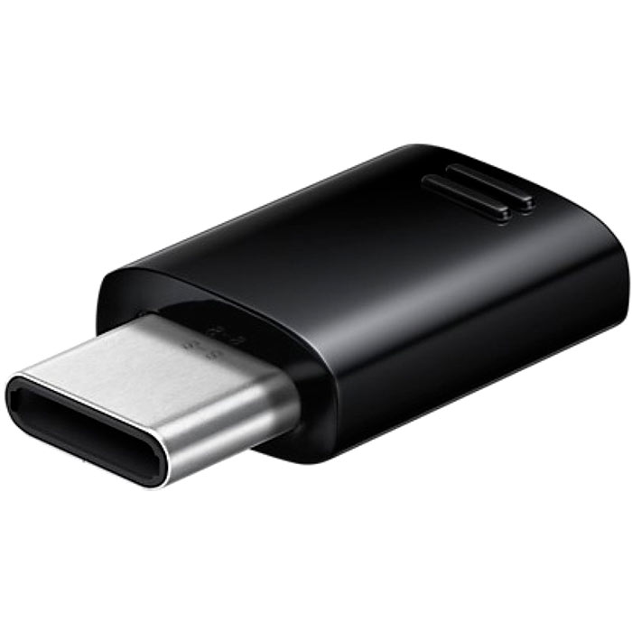 

Переходник micro USB-Type-C, Samsung, черный (EE-GN930BBRGRU)
