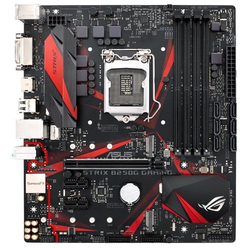 Материнская плата ASUS ROG STRIX B250G GAMING, Socket1151, Intel B250, mATX