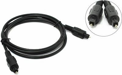 

Кабель оптический ODT Toslink-Toslink Telecom, 1.5m (TOC2020-1.5M), Черный