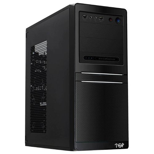 Корпус PowerCool TOR 2 (X-Power II), АТХ MidiTower, ИБП, 2xUSB 3.0, черный, 500W (Без батареи в ИБП (12V-7Ah))