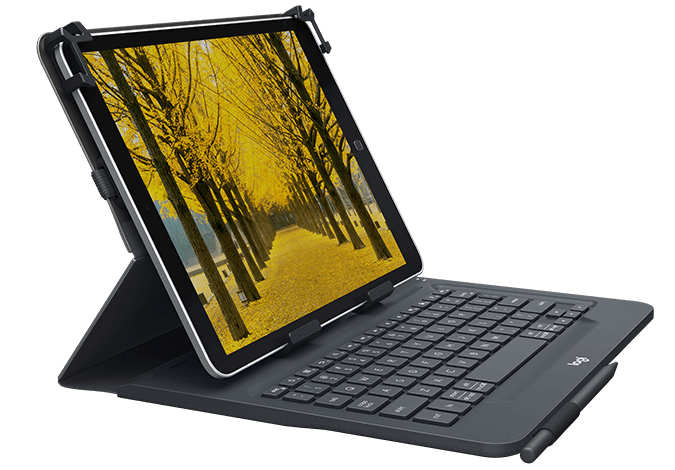 

Клавиатура-футляр Logitech Universal Keyboard Folio для планшета 9-10", черный (920-008342)