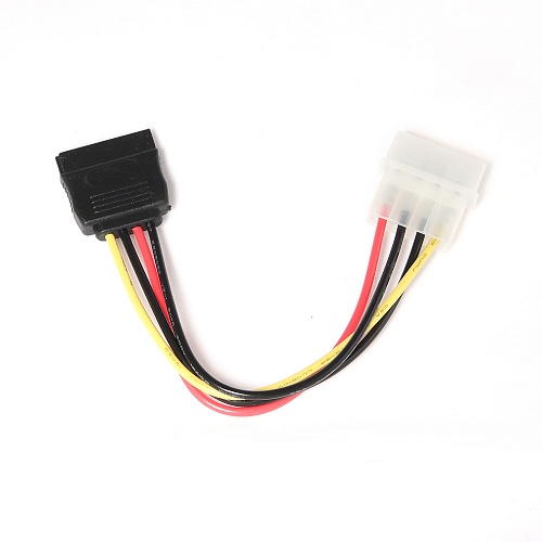 

Кабель питания Molex(M)-SATA 15-pin(F) Cablexpert, 15 см (CC-SATA-PS)