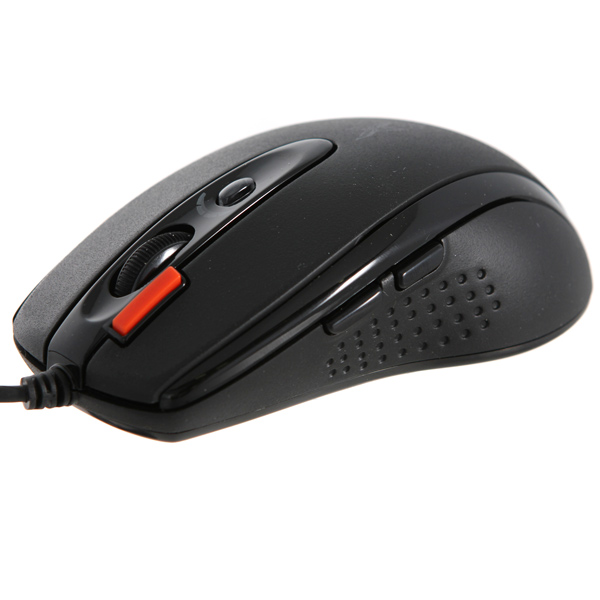 Мышь A4Tech X-710BK, USB, черный