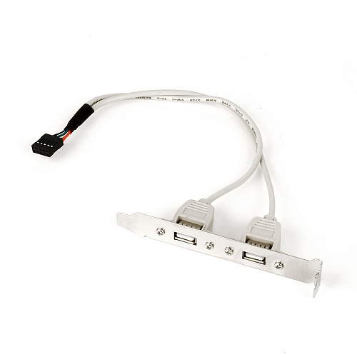 

Планка портов Cablexpert 10-pin мама-2 USB 2.0(AF) (CCUSBRECEPTACLE)