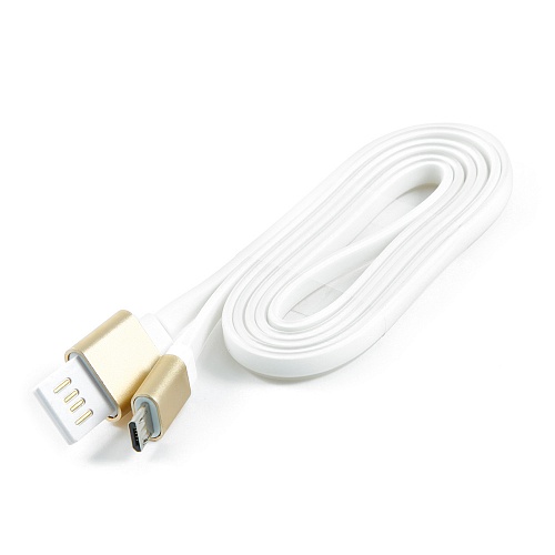

Кабель USB 2.0(AM)/microUSB 2.0(BM) 5P, 1m, золотистый, Cablexpert (CC-mUSBgd1m)