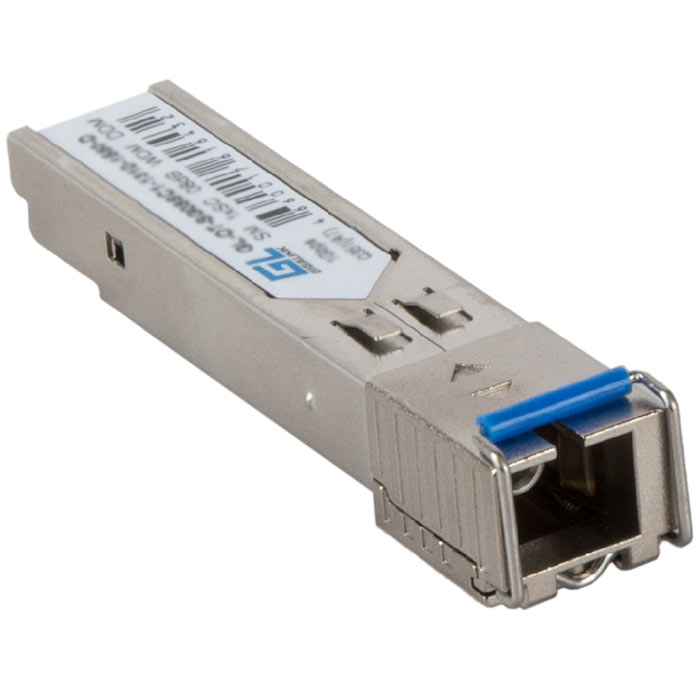 

Модуль промышленный GIGALINK SFP, WDM, 1Гбит/c, одно волокно SM, SC, Tx:1310/Rx:1550нм, DDM, 8дБ (до 3км) (GL-OT-SG08SC1-1310-1550-I-D), Серебристый