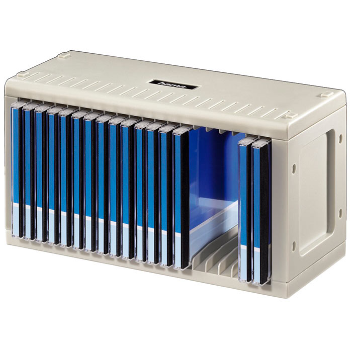 

Стойка для CD/DVD Hama H-48402, пластик, 20 CD, серебристый (00048402), H-48402