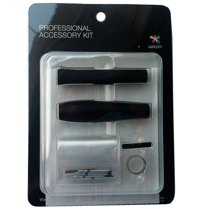 

Набор наконечников Wacom Pro Accessory Kit для Intuos 4/5, белый/черный (ACK-40001), Pro Accessory Kit