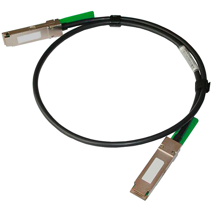 

Кабель DAC SNR, QSFP+-QSFP+, 40 Гбит/с, 1м, черный (SNR-QSFP+DA-1)