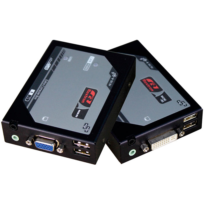 

Удлинитель KVM REXTRON MACND-G90, DVI-D+Audio, LAN-1000BASE-T, 1920x1080, RJ-45 + USB-B/DVI-D (Female), 2x3.5mm jack, MACND-G90