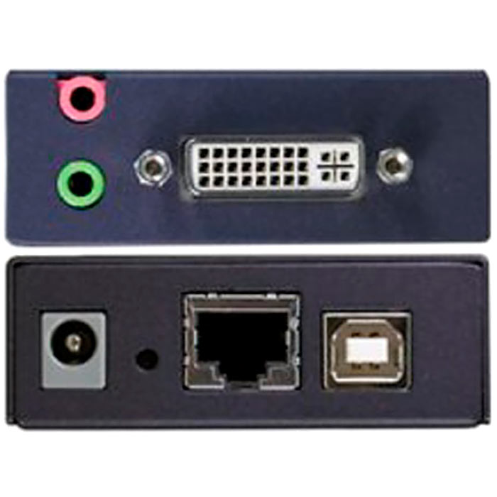 

Удлинитель видео-/аудиосигнала REXTRON VACND-H90, 1900x1080, 1 вход RJ45 + USB(B), 1 выход DVI + 2x3.5mm jack, VACND-H90