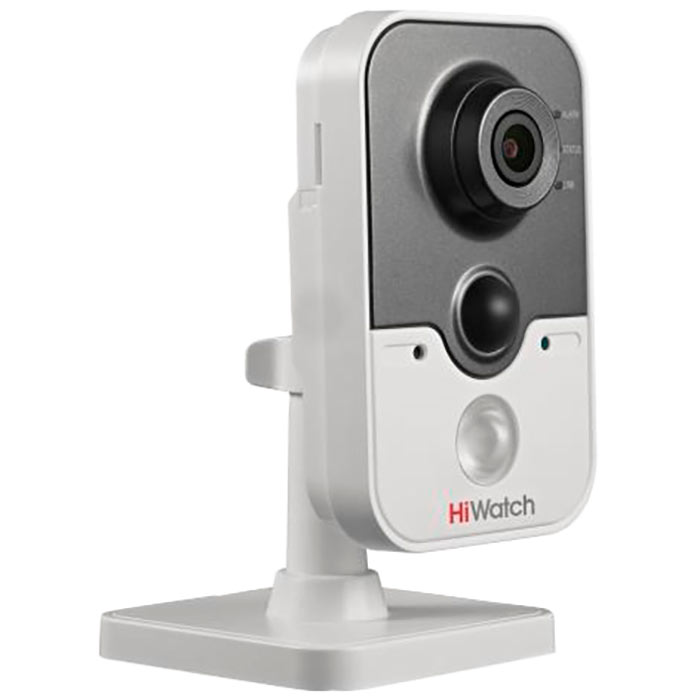 

IP-камера HiWatch DS-I114W 4мм, настольная, 1Мпикс, CMOS, до 1280x720, до 25кадров/с, ИК подсветка 10м, Wi-Fi, POE, -20 °C/+45 °C, белый/черный, DS-I114W