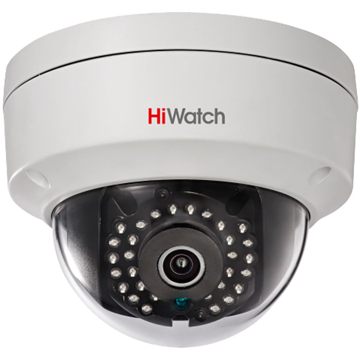 

IP-камера HiWatch DS-I122 4мм, уличная, купольная, 1.3Мпикс, CMOS, до 1280x960, до 25кадров/с, ИК подсветка 15м, POE, -40 °C/+60 °C, белый, DS-I122