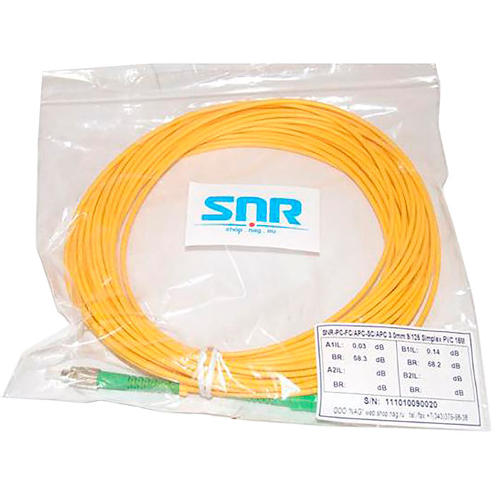 

Патч-корд оптический SNR FC/APC-SC/APC SM, 15m (SNR-PC-FC/APC-SC/APC-15m), Зеленый/желтый, SNR-PC-FC/APC-SC/APC-15m