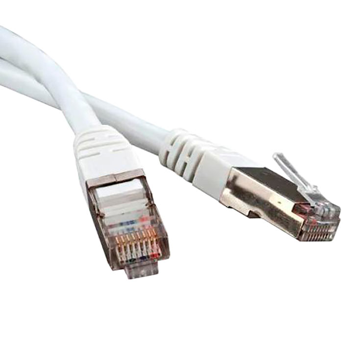 

Патч-корд FTP кат.5e, 10м, RJ45-RJ45, серый, экранированный