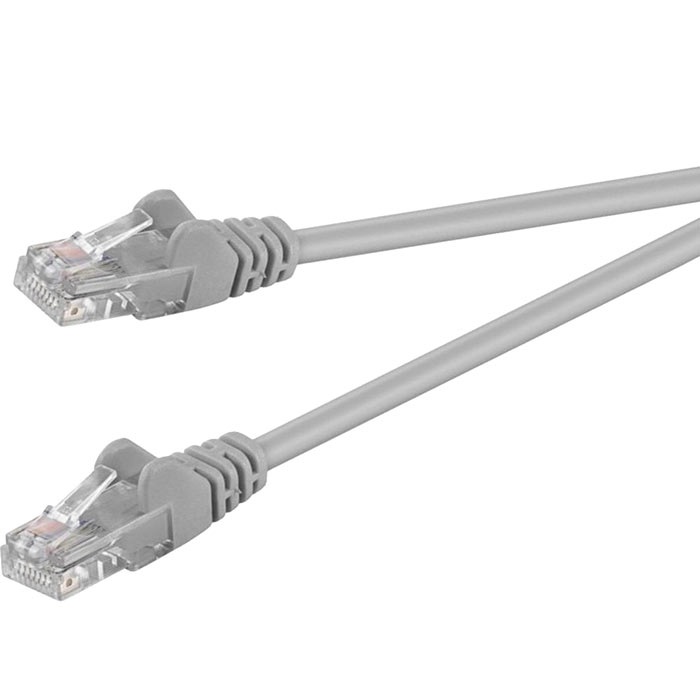Патч-корд Exegate UTP, кат.5e, 0.3 м, RJ45-RJ45, серый (EX258663RUS)