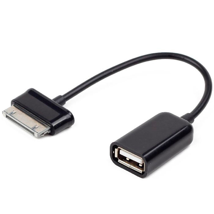 Кабель USB 2.0 OTG A-OTG-AF30P-001 Gembird/Cablexpert, USBAF/BM30pin, для планшетов Samsung, 0.15м, пакет