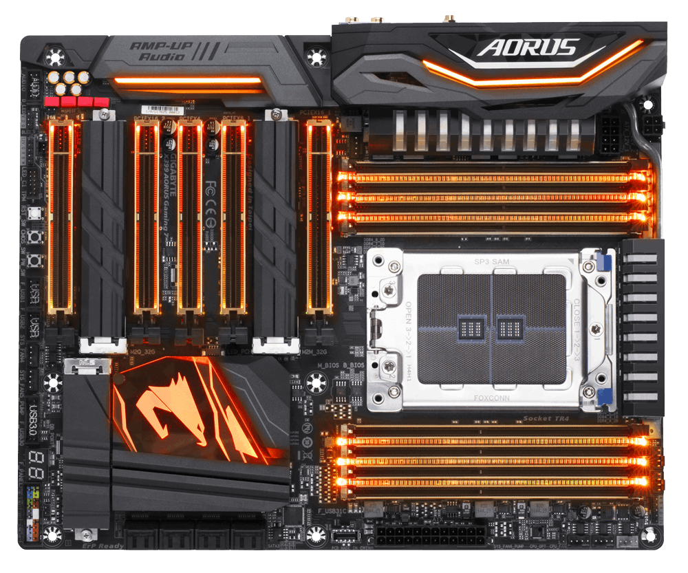 Материнская плата x399. Gigabyte x399 AORUS. Gigabyte x399 AORUS Pro. Материнка Gigabyte AORUS. Материнская плата Gigabyte x.